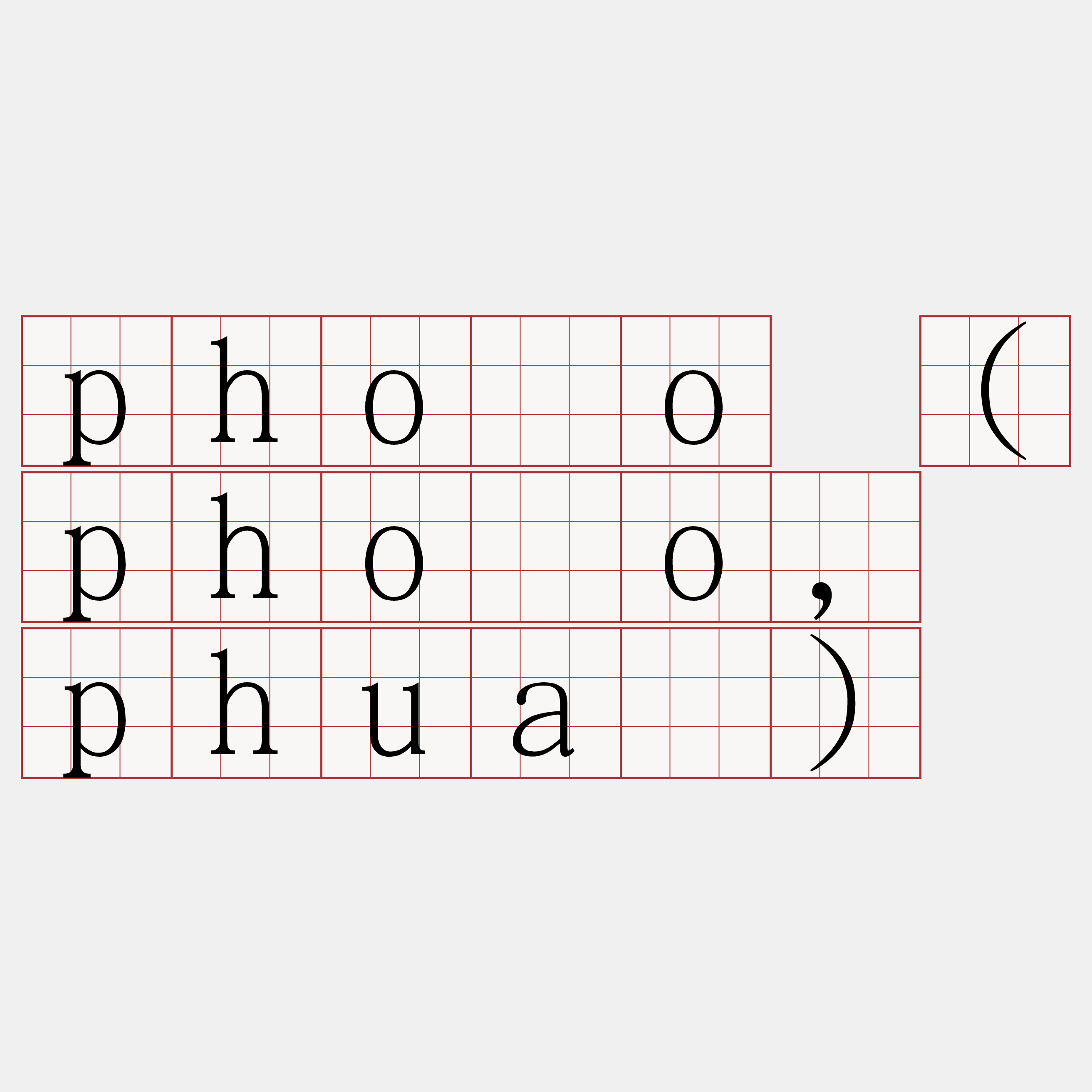 phòo (phóo, phuà)